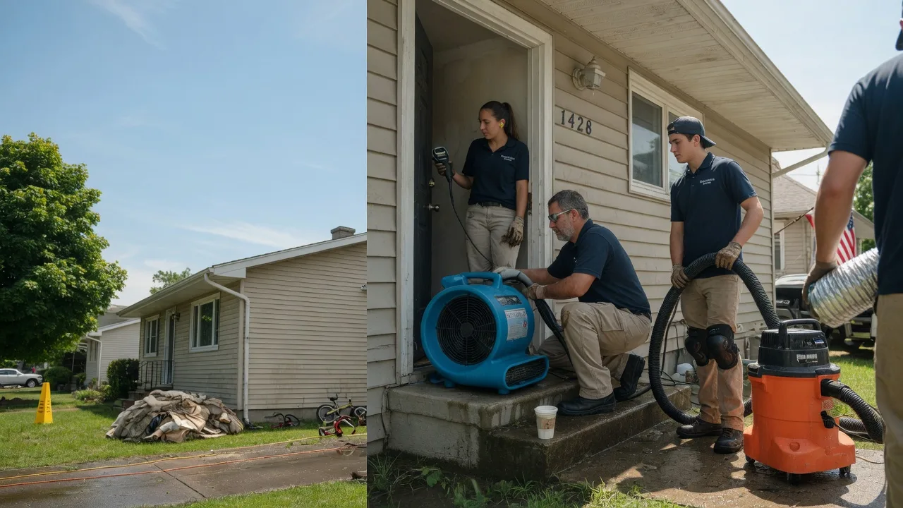 Water Damage Restoration in Twin Oaks, OK near me